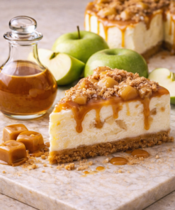 Caramel Apple Cheesecake